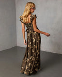 Prairie Reverie Printed Midi Dress