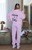With Love In The Moment Sweatpants Pink