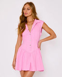 Cherline Fit and Flare Mini Shirt Dress