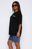 Offstage Back Graphic Oversized Tee Monochrome