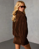Cedar Sky Suede Jacket