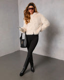 Kimia Hooded Faux Fur Coat