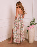 Morning Harmony Floral Maxi Dress