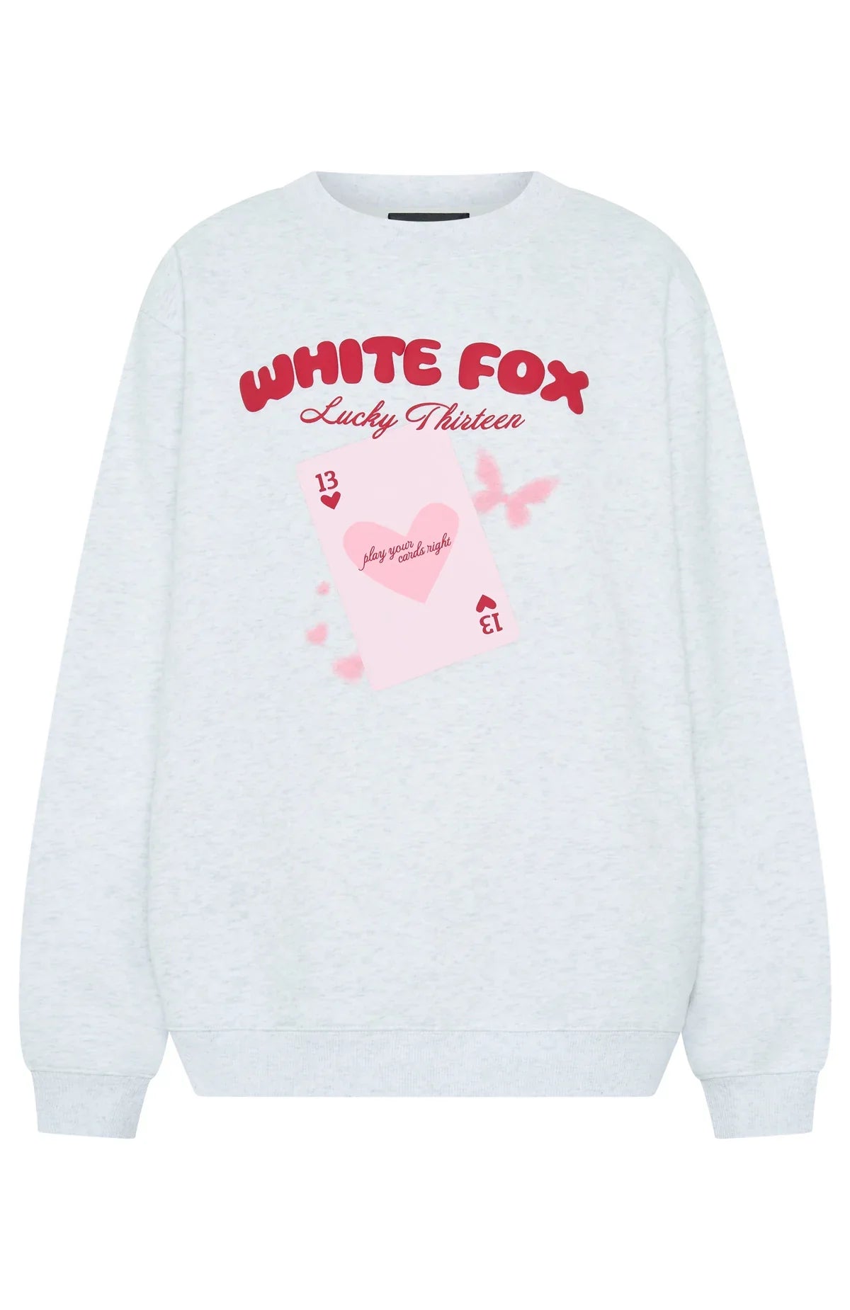 Lucky Thirteen Kalena Oversized Sweater Grey Marle