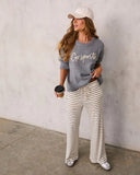 Go Sports Embroidered Knit Sweater