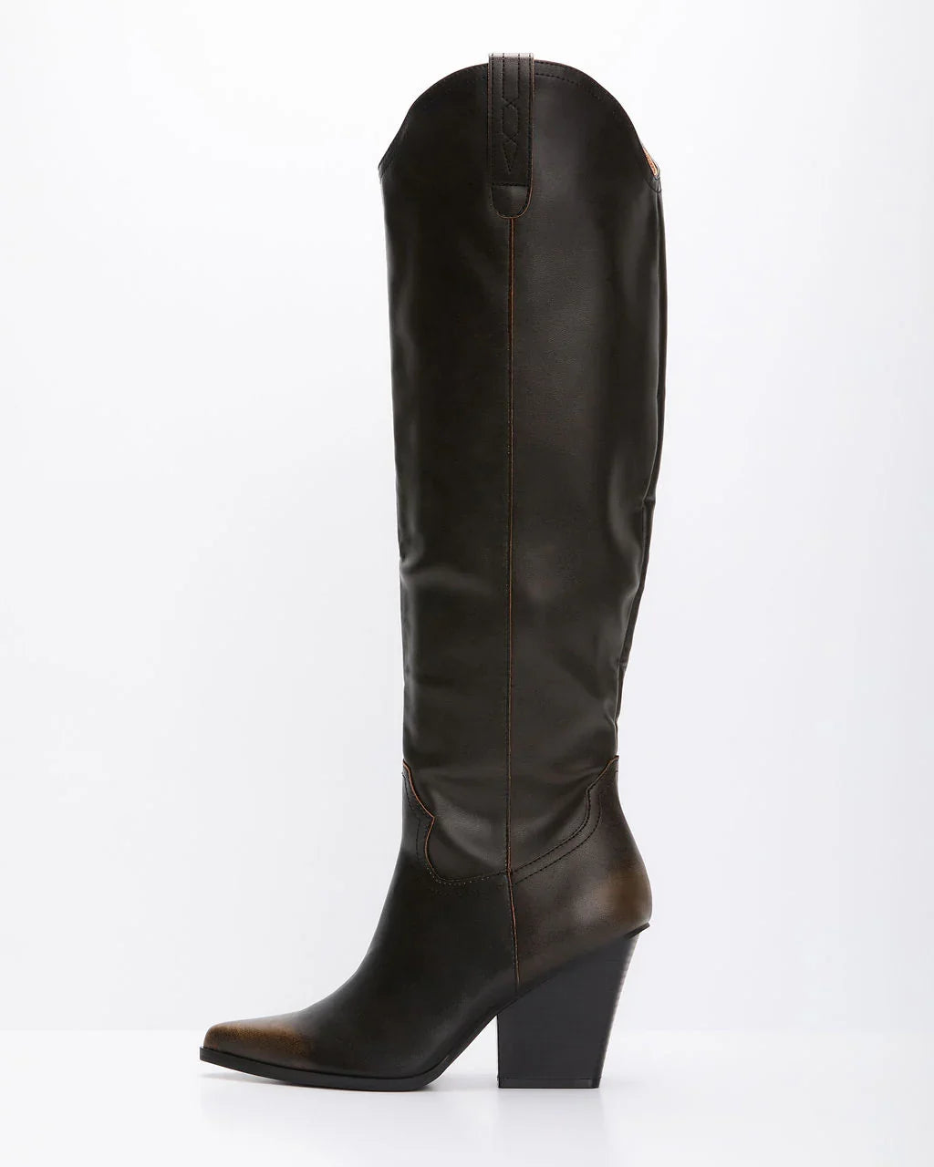 Sandalwood Western Knee High Boots
