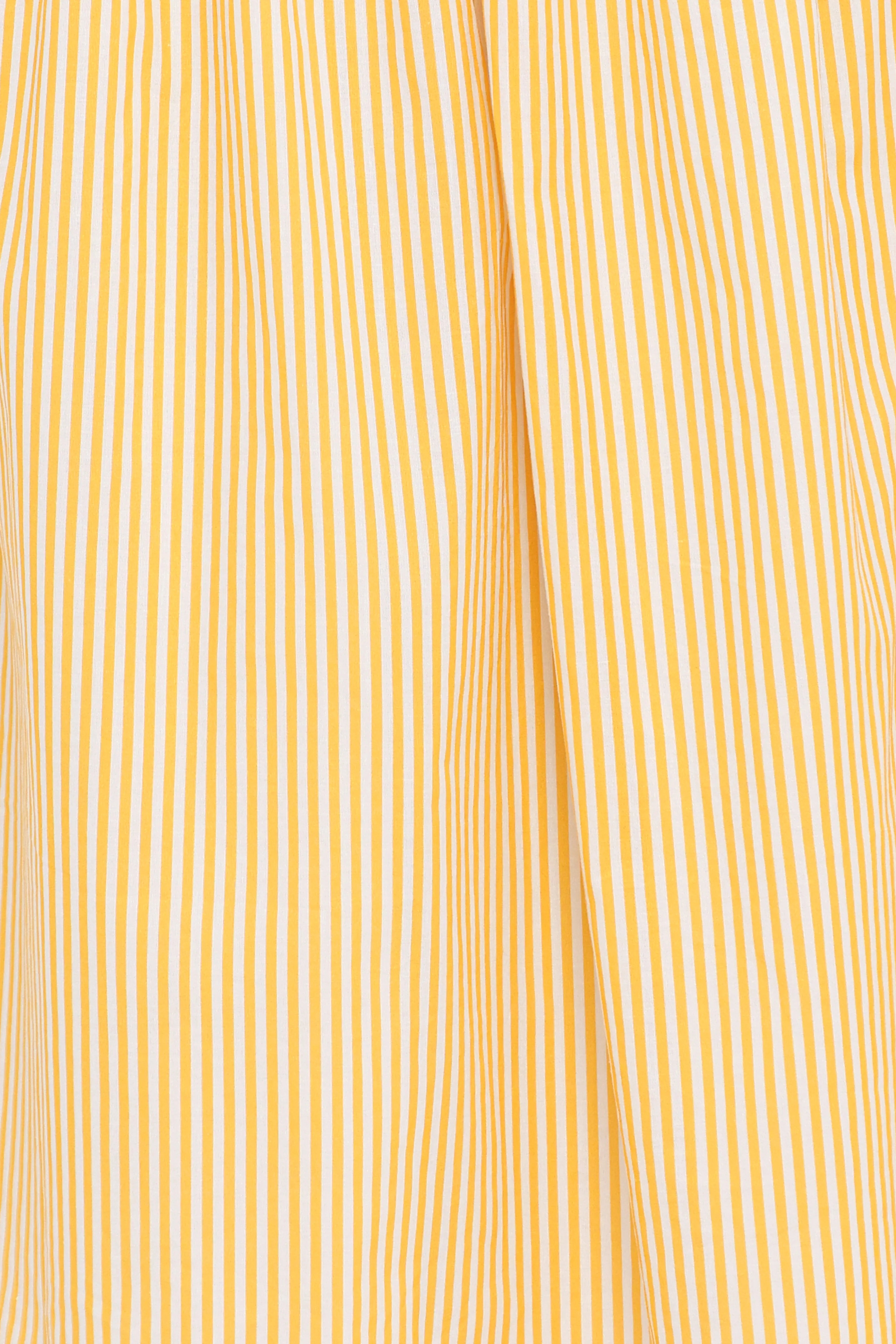Salome Strapless Top Mango Stripe
