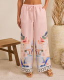Seaside Social Relaxed Novelty Pant