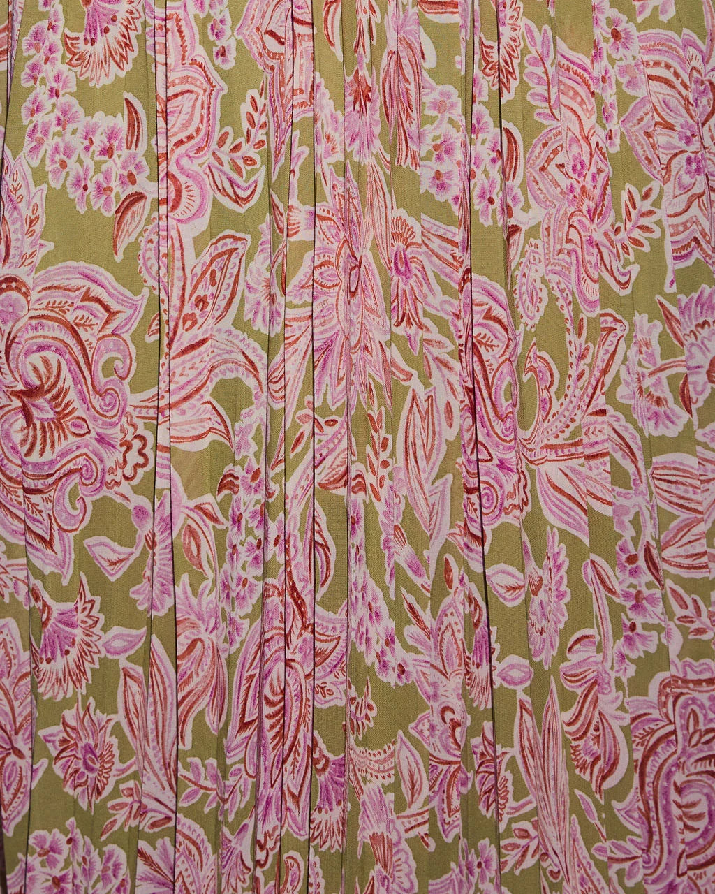 Petal Poise Plisse Floral Maxi Dress