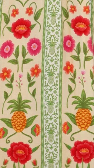 Artia Puff Sleeve Maxi Dress Sunkissed Print