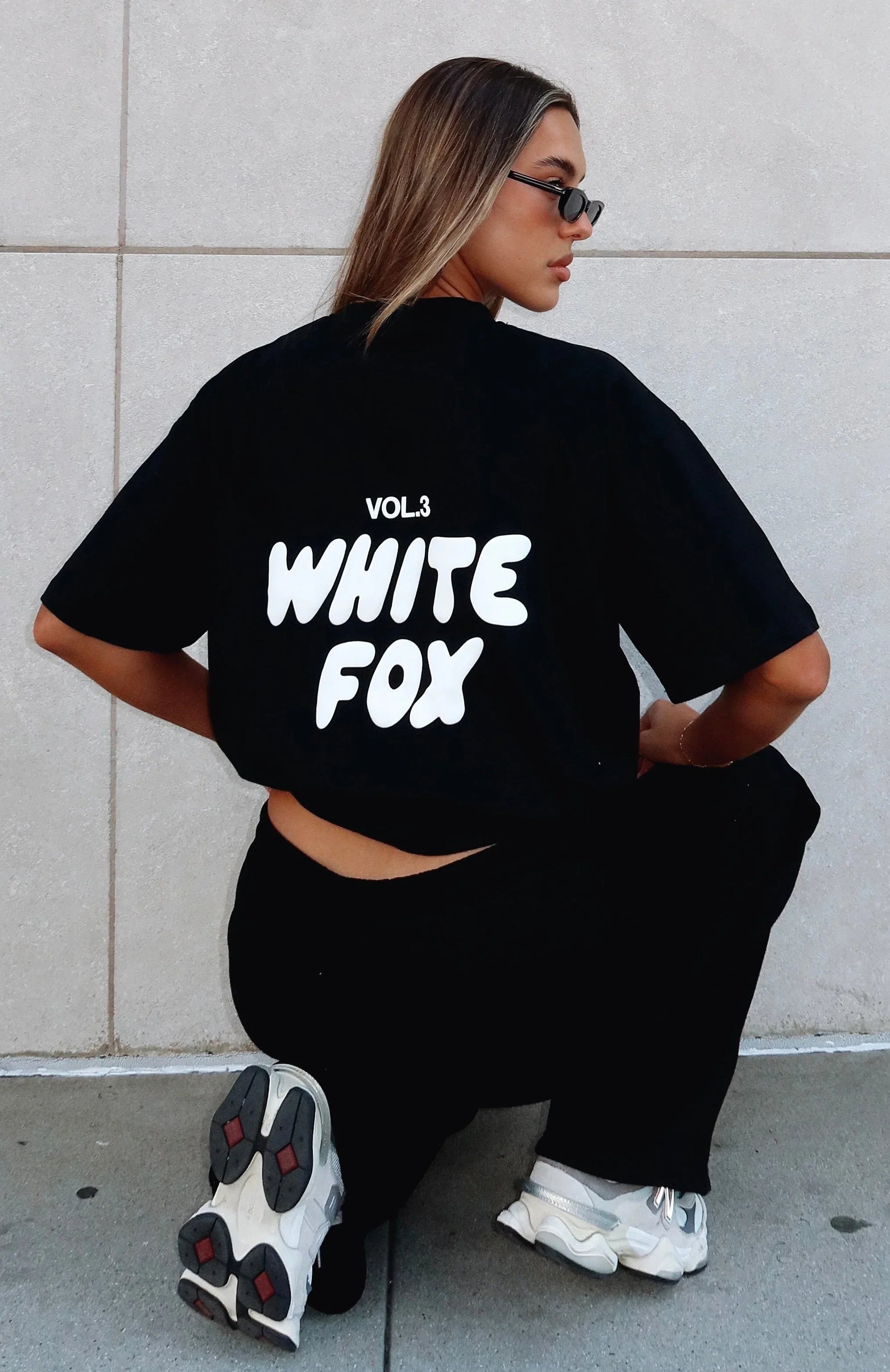 Offstage Back Graphic Oversized Tee Monochrome