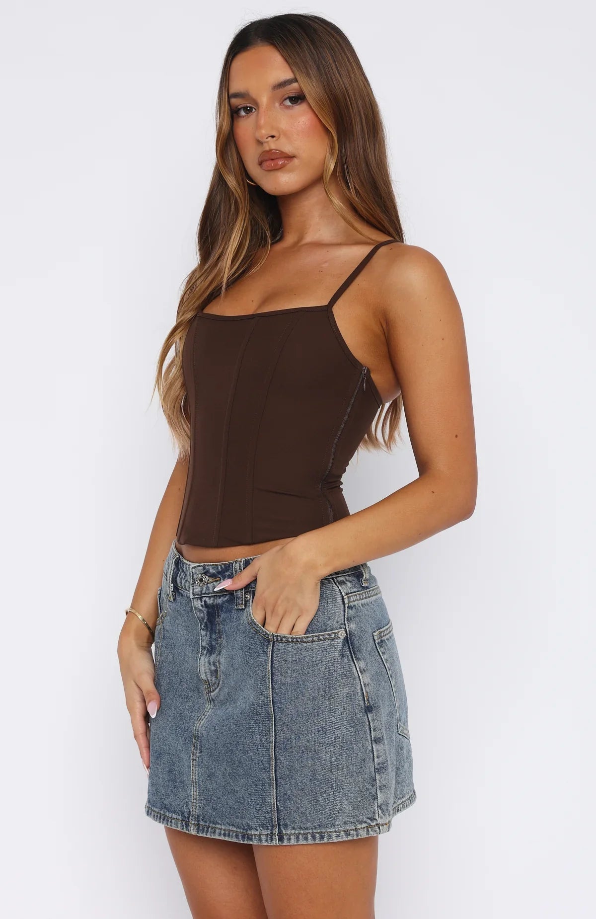 Jealousy Bustier Chocolate