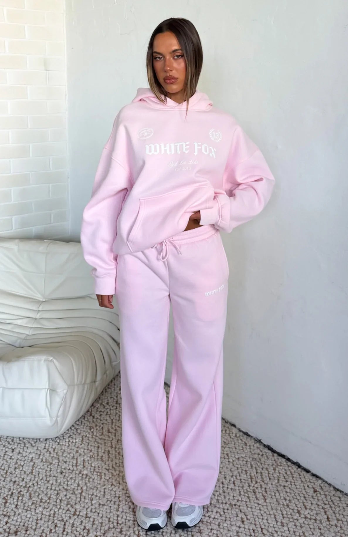 Vibe Too High Wide Leg Sweatpants Pink