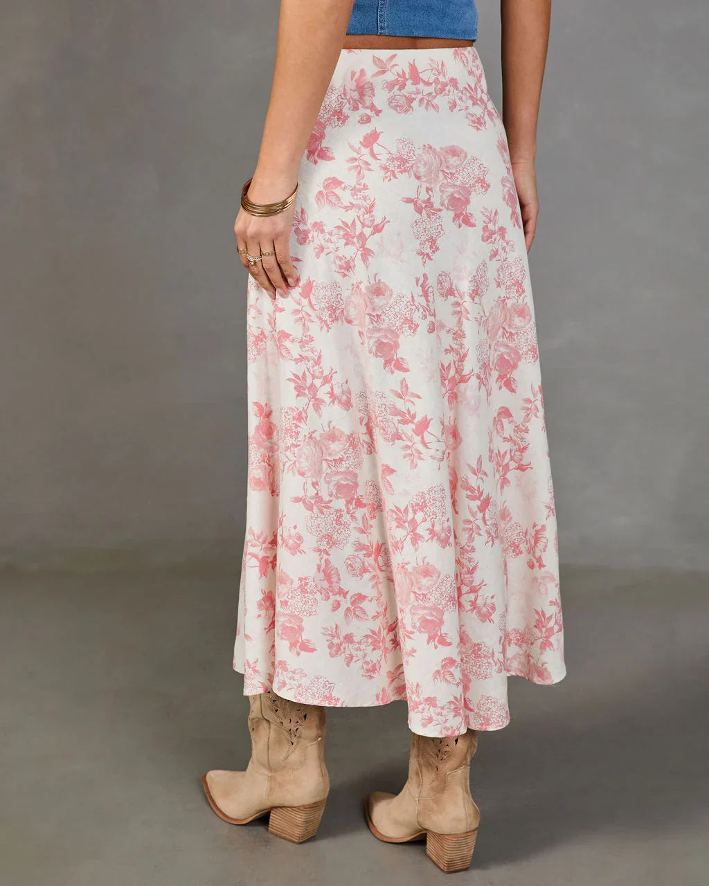 Daywear Darling Floral Midi Skirt