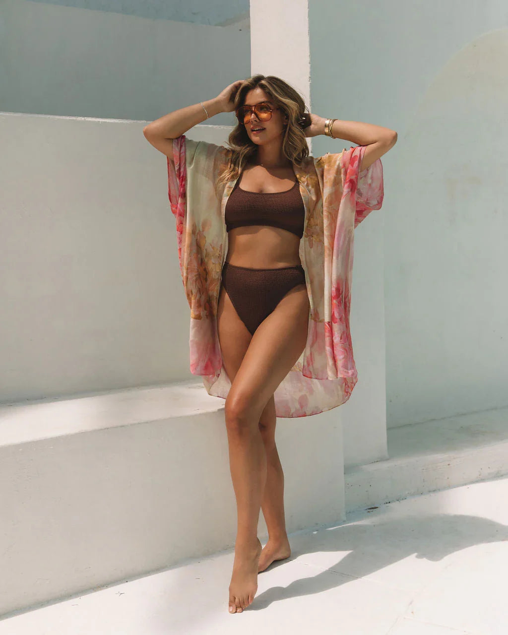 Malibu Scrunch High Waisted Bikini Bottom