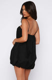 Gravity Lost Mini Dress Black