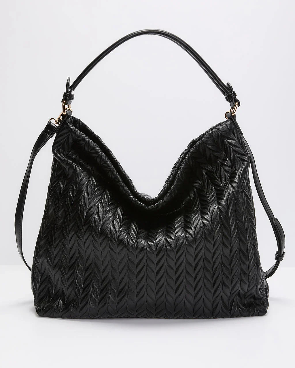Fiona Woven Slouchy Tote