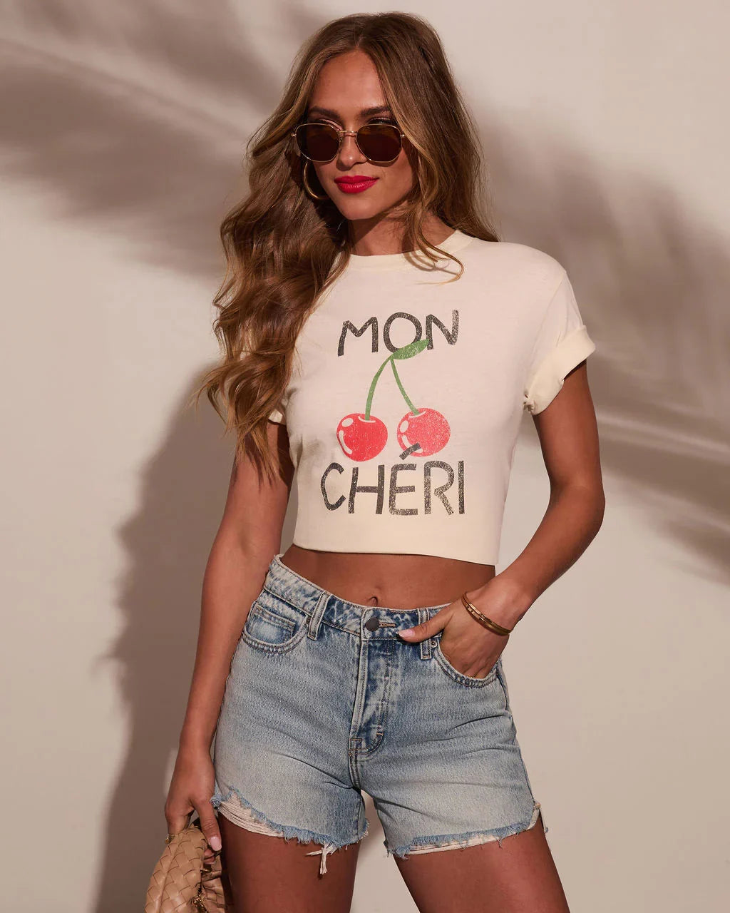 Mon Cheri Short Sleeve Graphic Tee