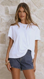 Aria Tee White