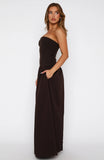 Take Back Maxi Dress Chocolate