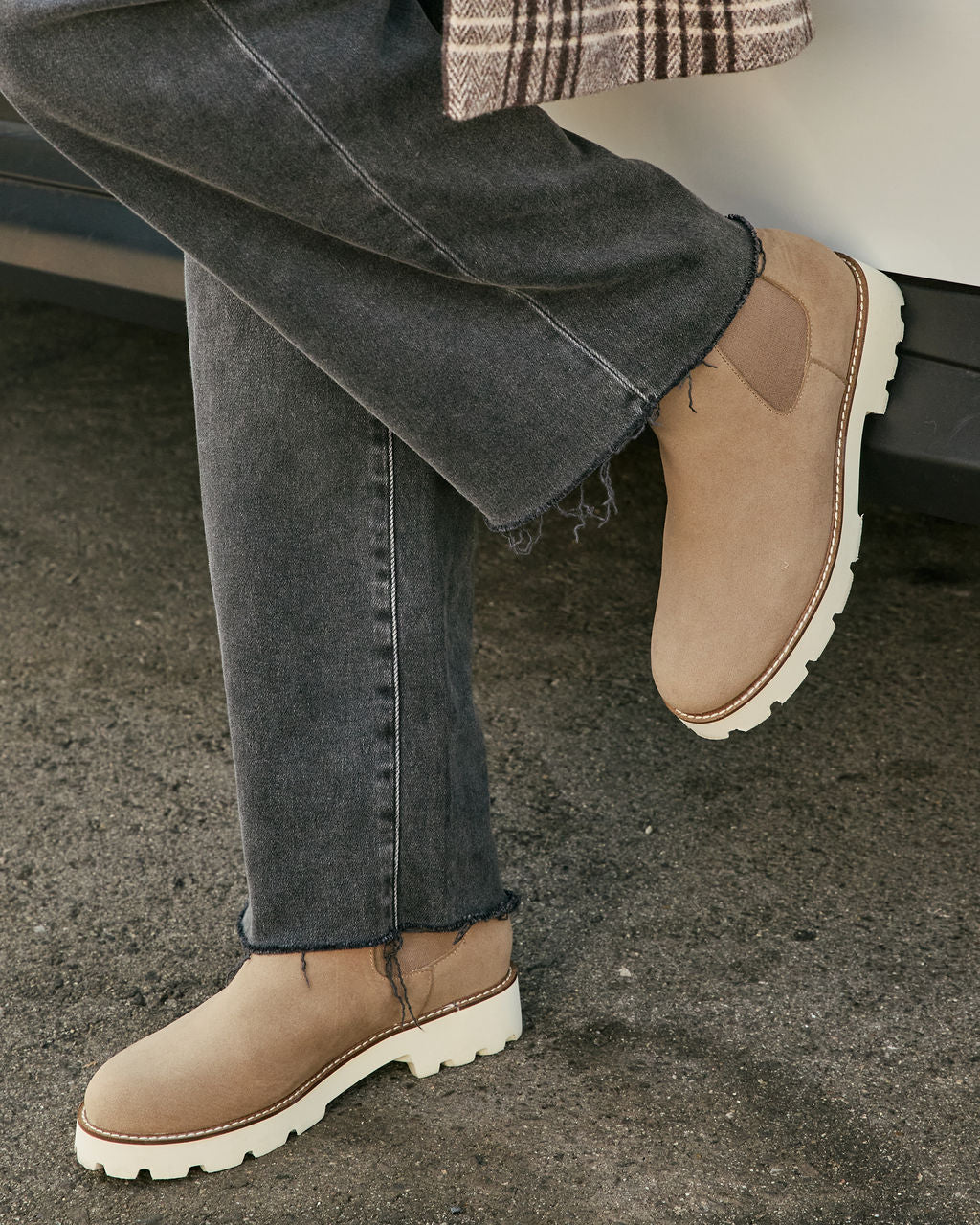Cecilie Suede Ankle Boots