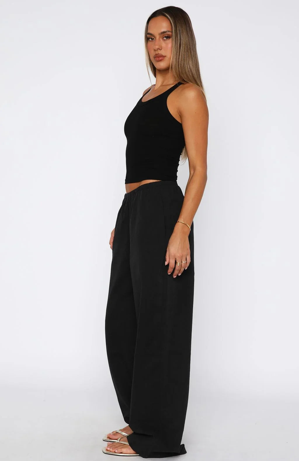 Take A Stance Pants Black