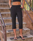 Issie High Rise Capri Pants