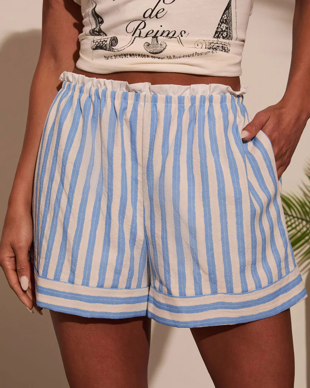 Rosalie Striped Boxer Short