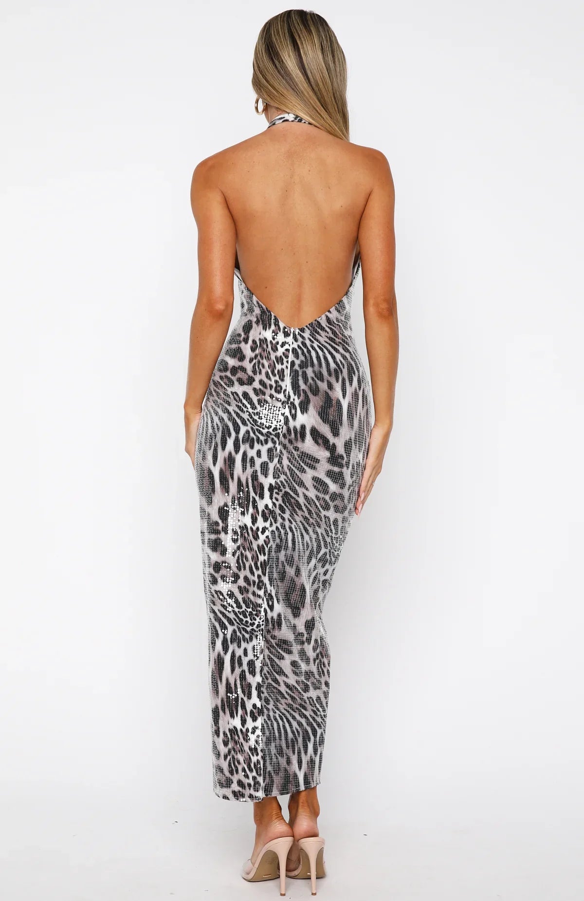 Dancing In The Dark Sequin Maxi Dress Savage Allure