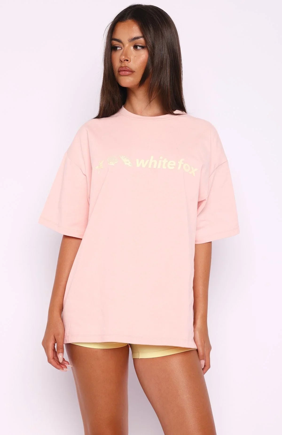 Tropic Rush Oversized Tee Pink