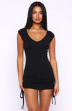 Sweet Days Mini Dress Black