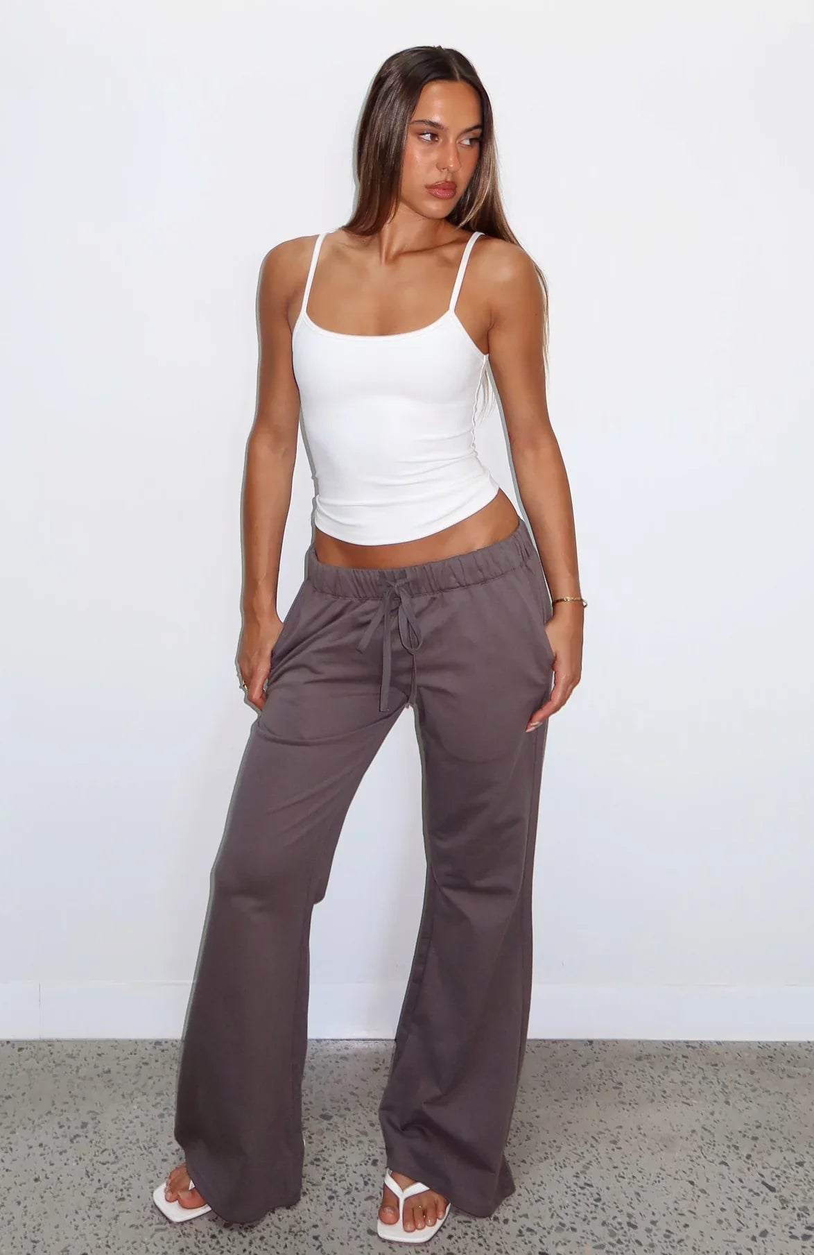 Flicker Of Hope Pants Charcoal
