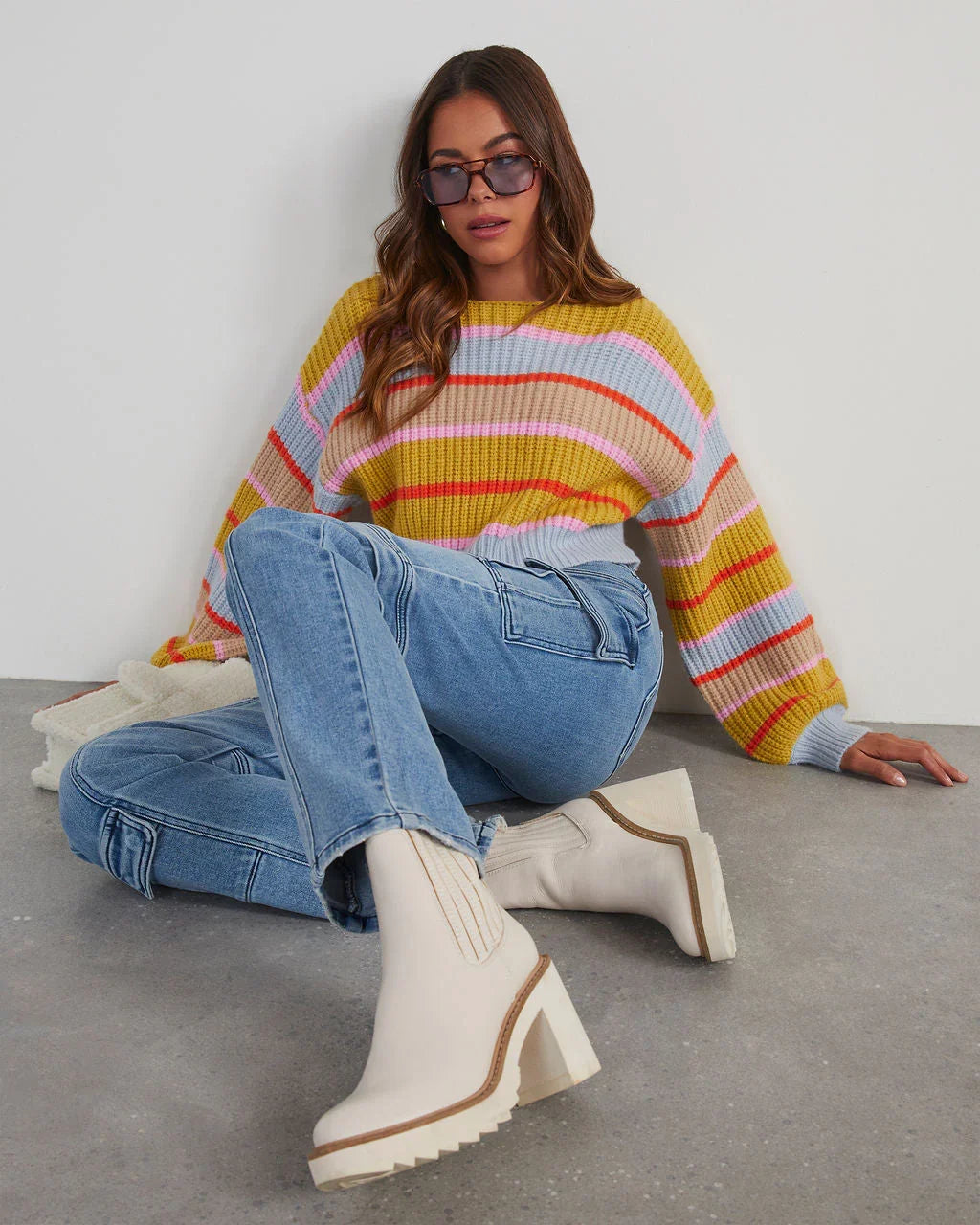 Zhaire Super Stretch High Rise Straight Jeans