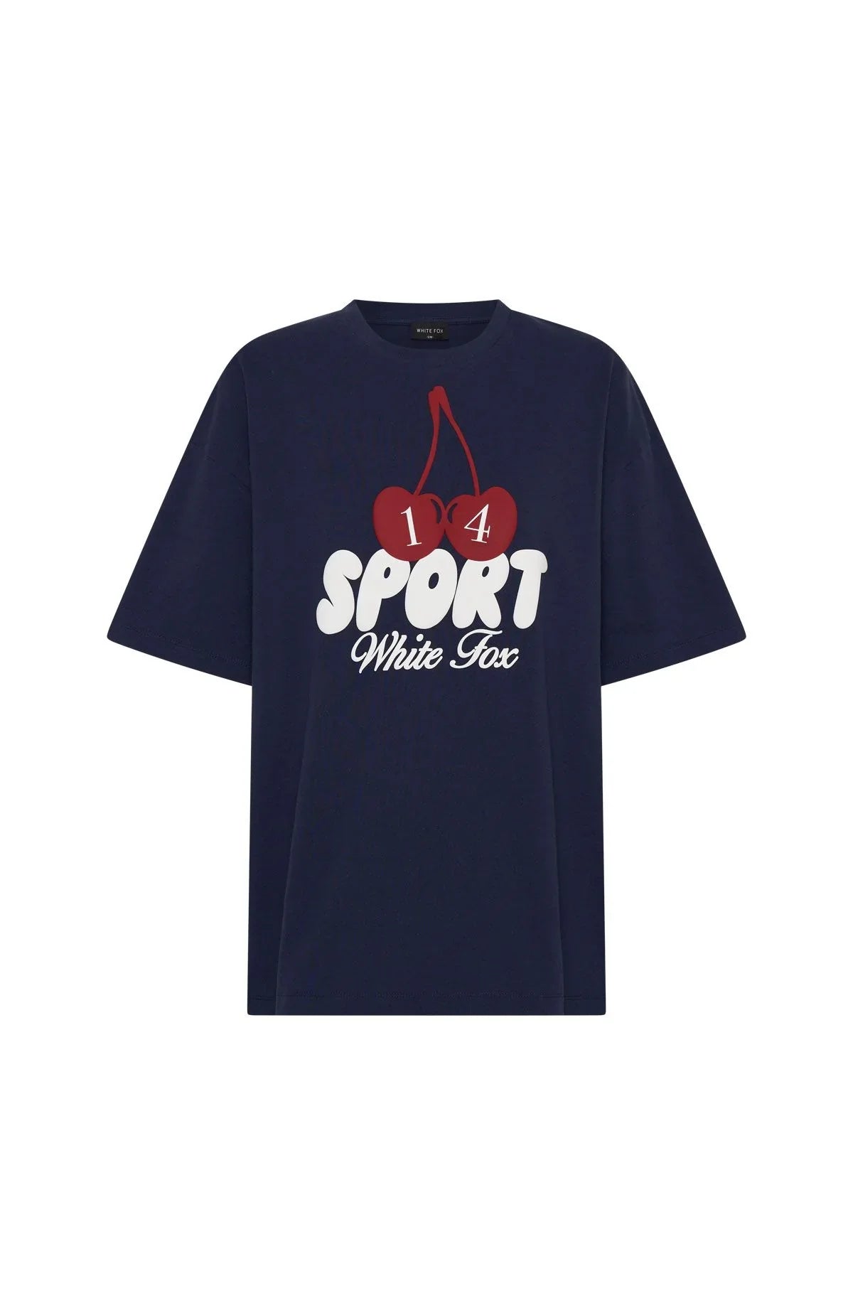 Club 14 Peyton Oversized Tee Navy