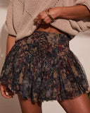 Sabrinah Tulle Mini Skort