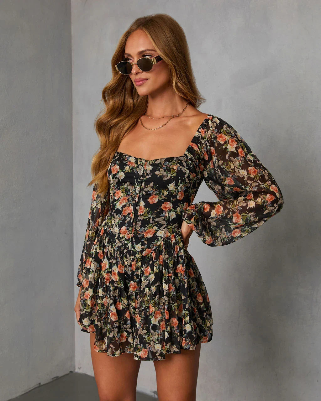 Lendie Fitted Waist Romper