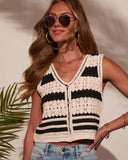 Sweet Travels Crochet Vest Top