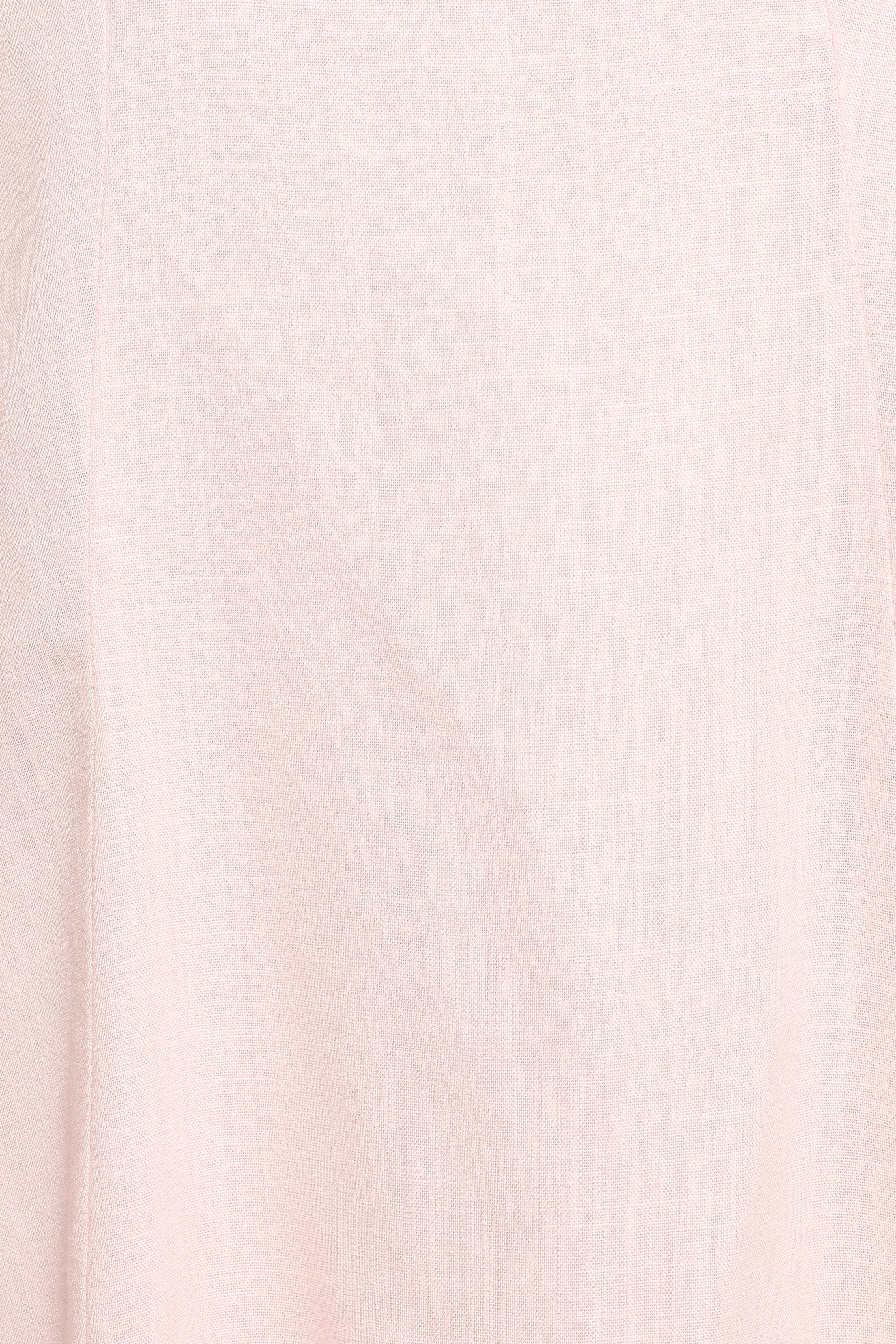 Bethany Strapless Midi Dress Rosewater