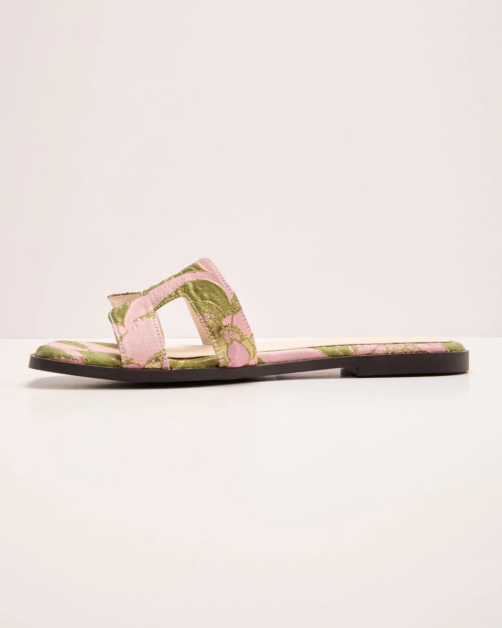 Petalina Floral Flat Sandals