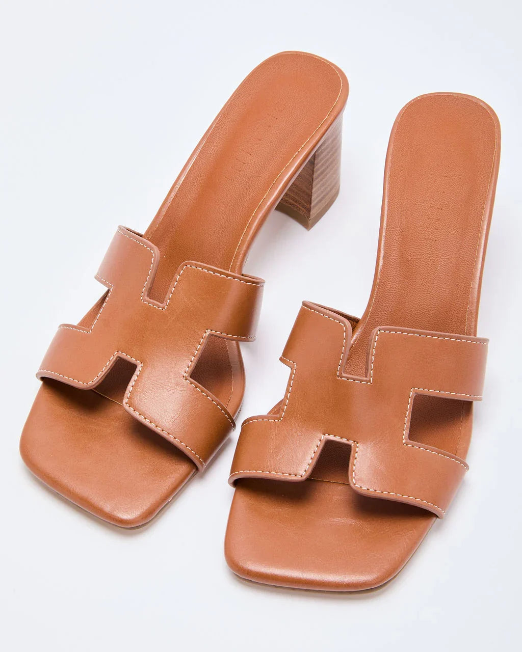 Vidia H Strap Heeled Mule