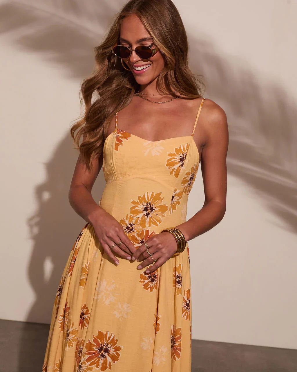 Chase The Sun Floral Maxi Dress