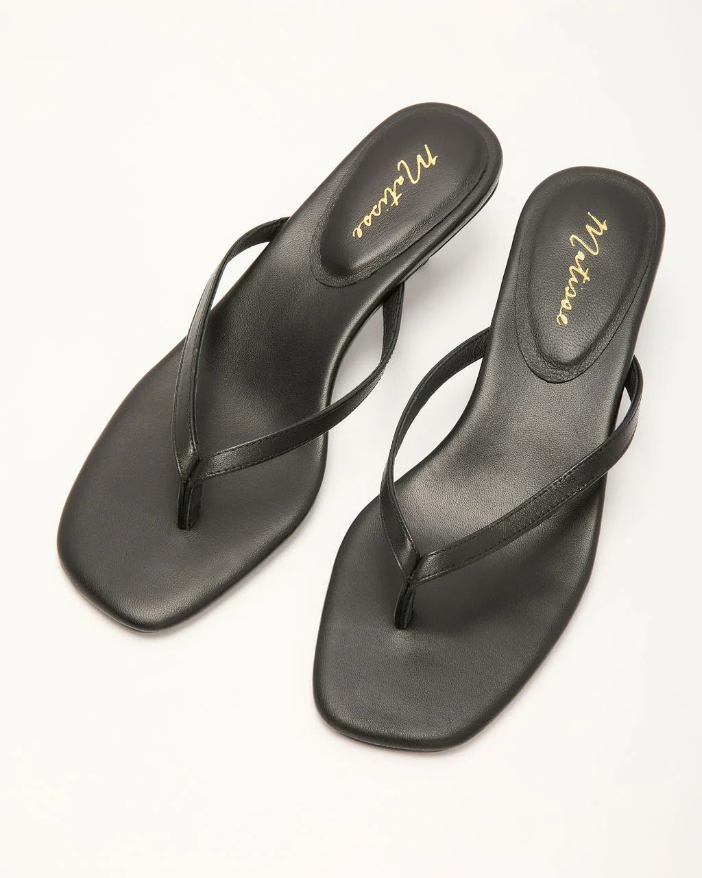 Sunset Tiptoe Kitten Heel Sandals
