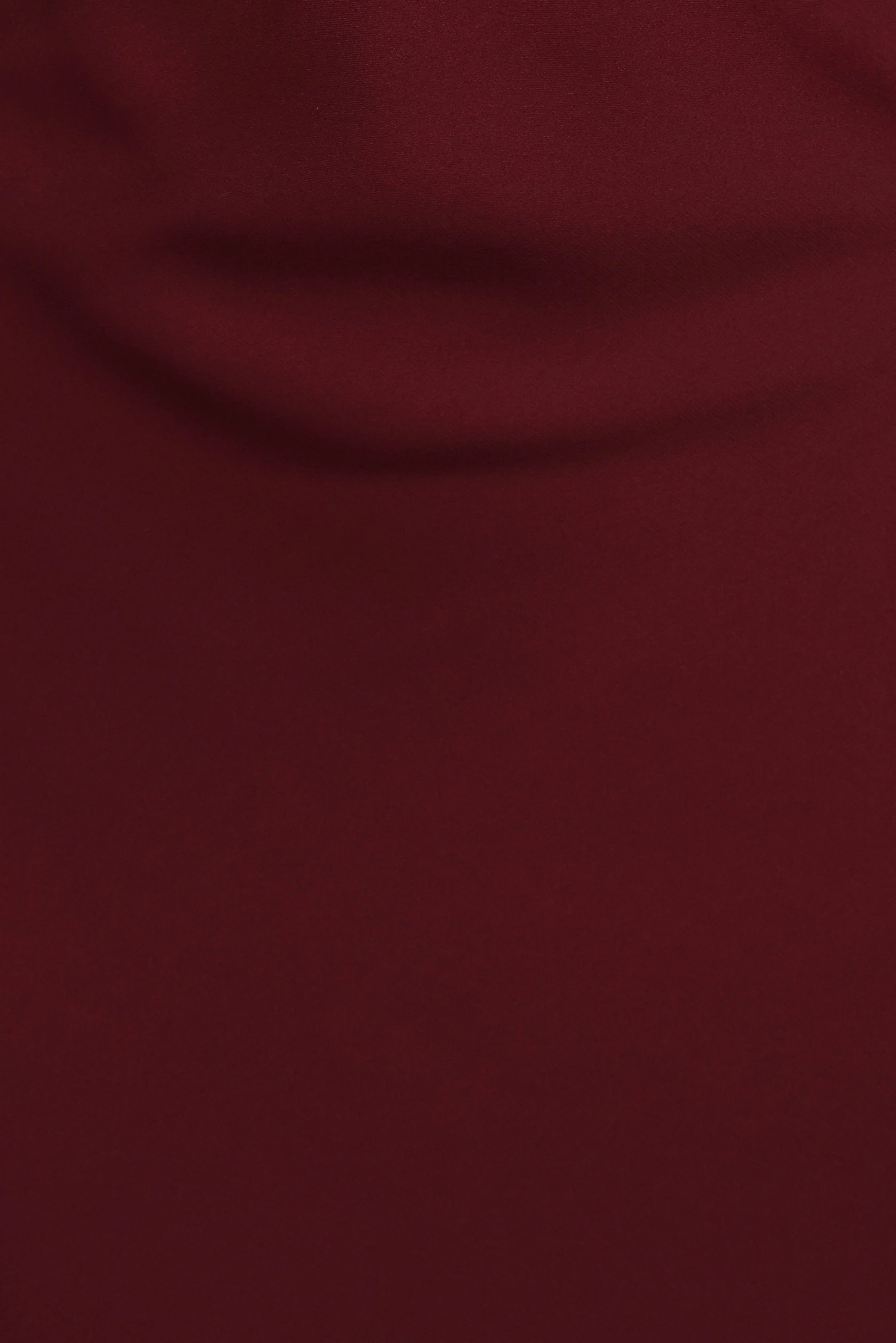 Nellie Satin Midi Skirt Burgundy