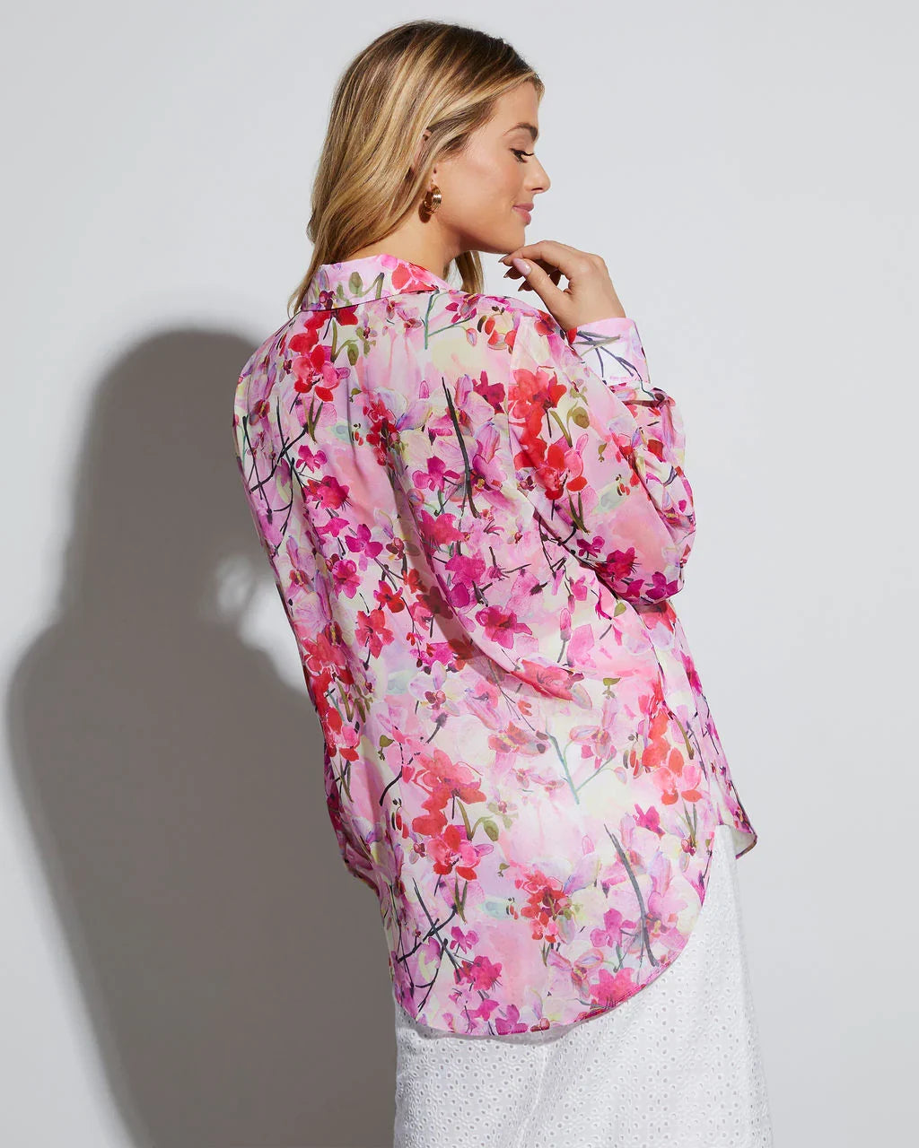 Season Of Blooms Long Sleeve Top