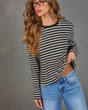 Mackey Striped Long Sleeve Top