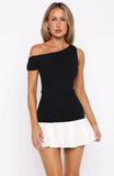 On My Terms Mini Dress Black