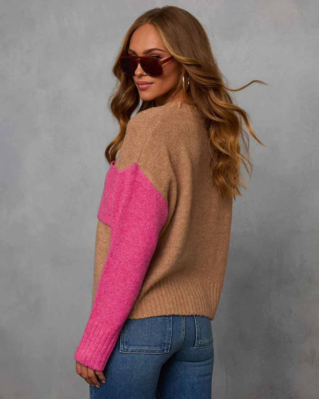 Merry Muse Contrast Sweater