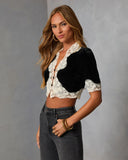 Talina Velvet Top