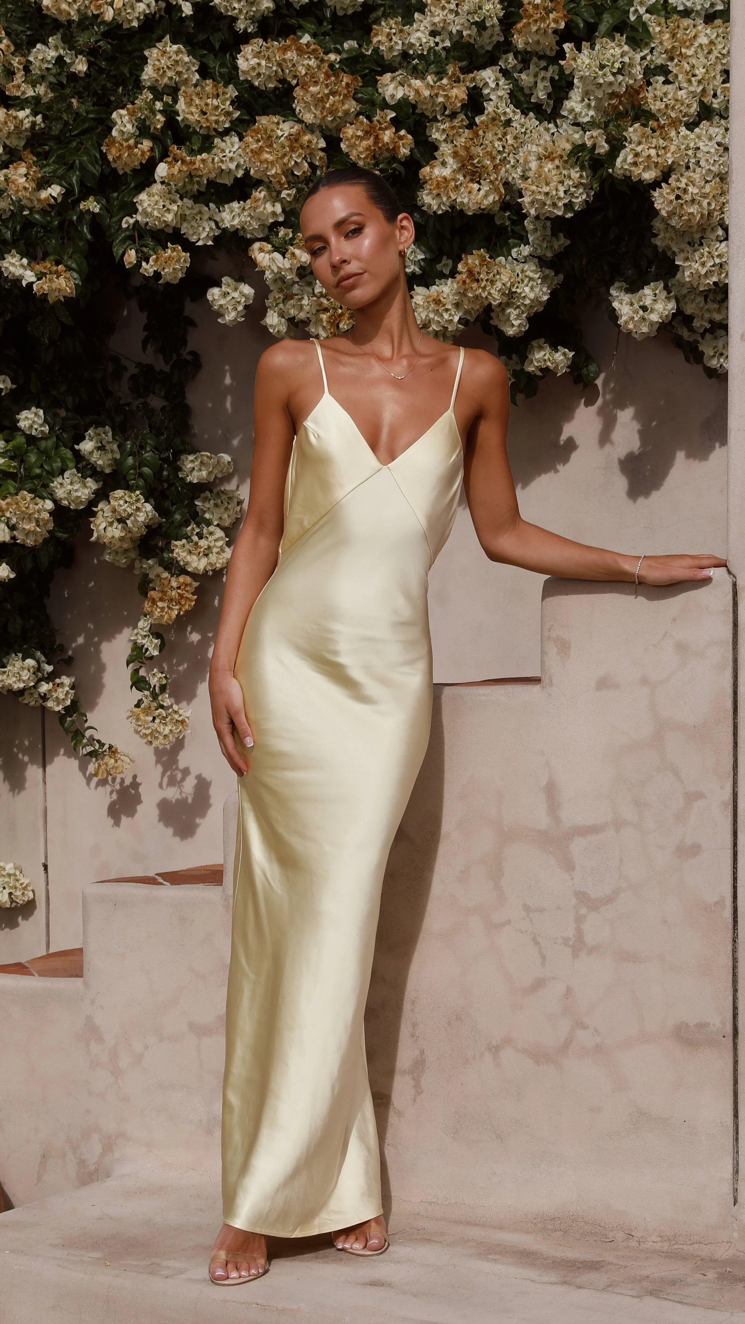 Gisella Maxi Dress Yellow