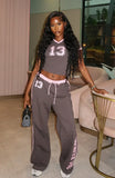 Trying Too Hard Track Pants Volcanic